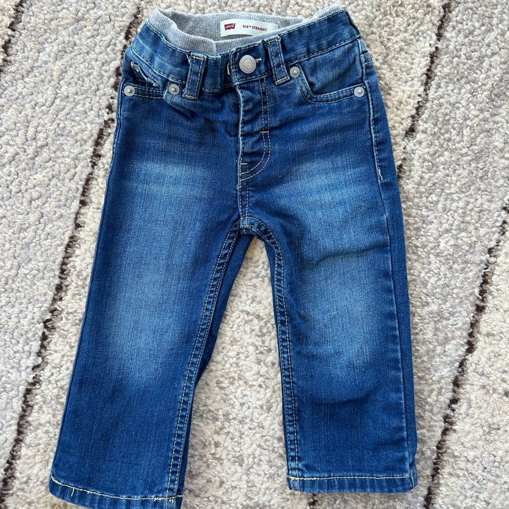 Levi's Kids Blue Denim Jeans